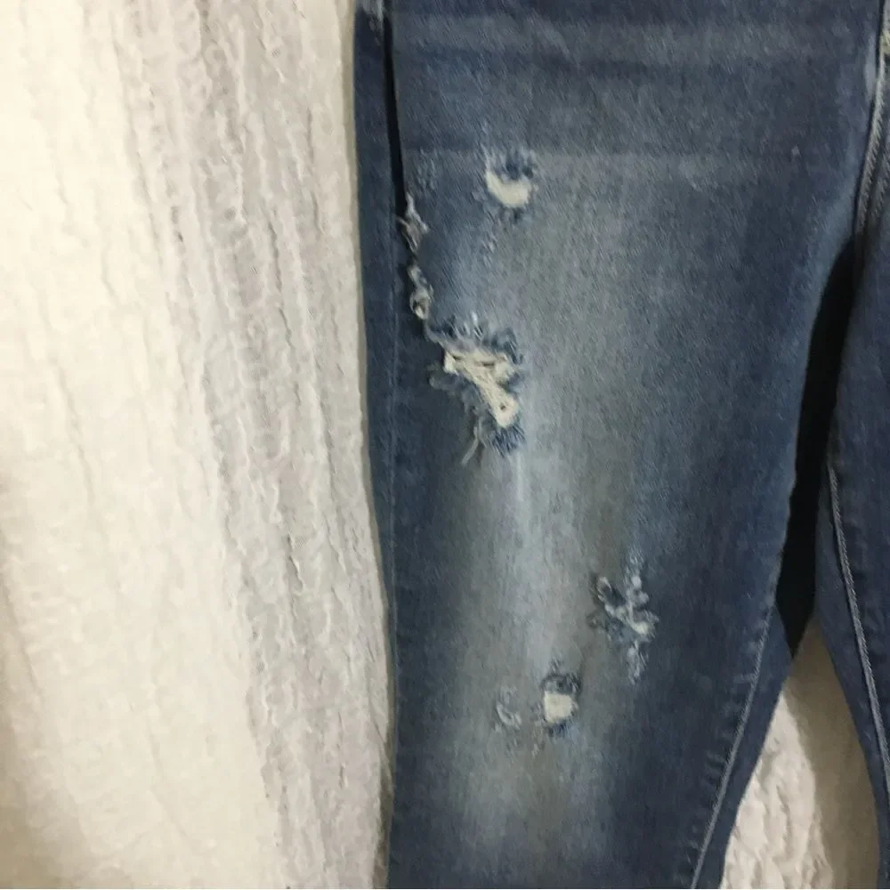 Judy Blue Distressed Straight Fit Jeans Size 9/29